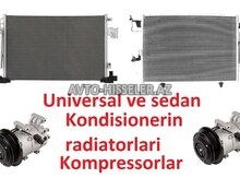 Mitsubishi kondisionerin radiatorlari və kompressorlar